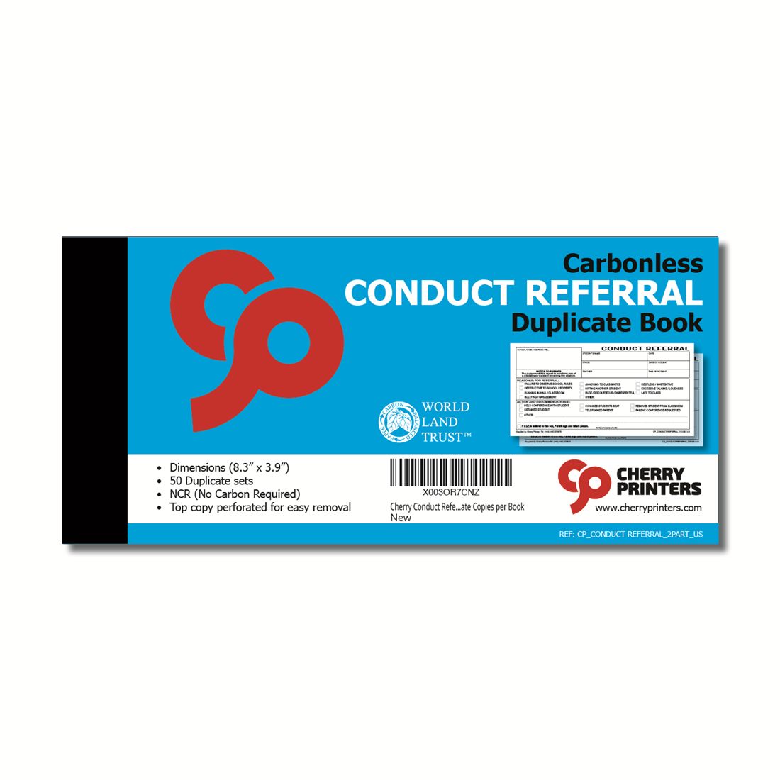 Conduct referral book