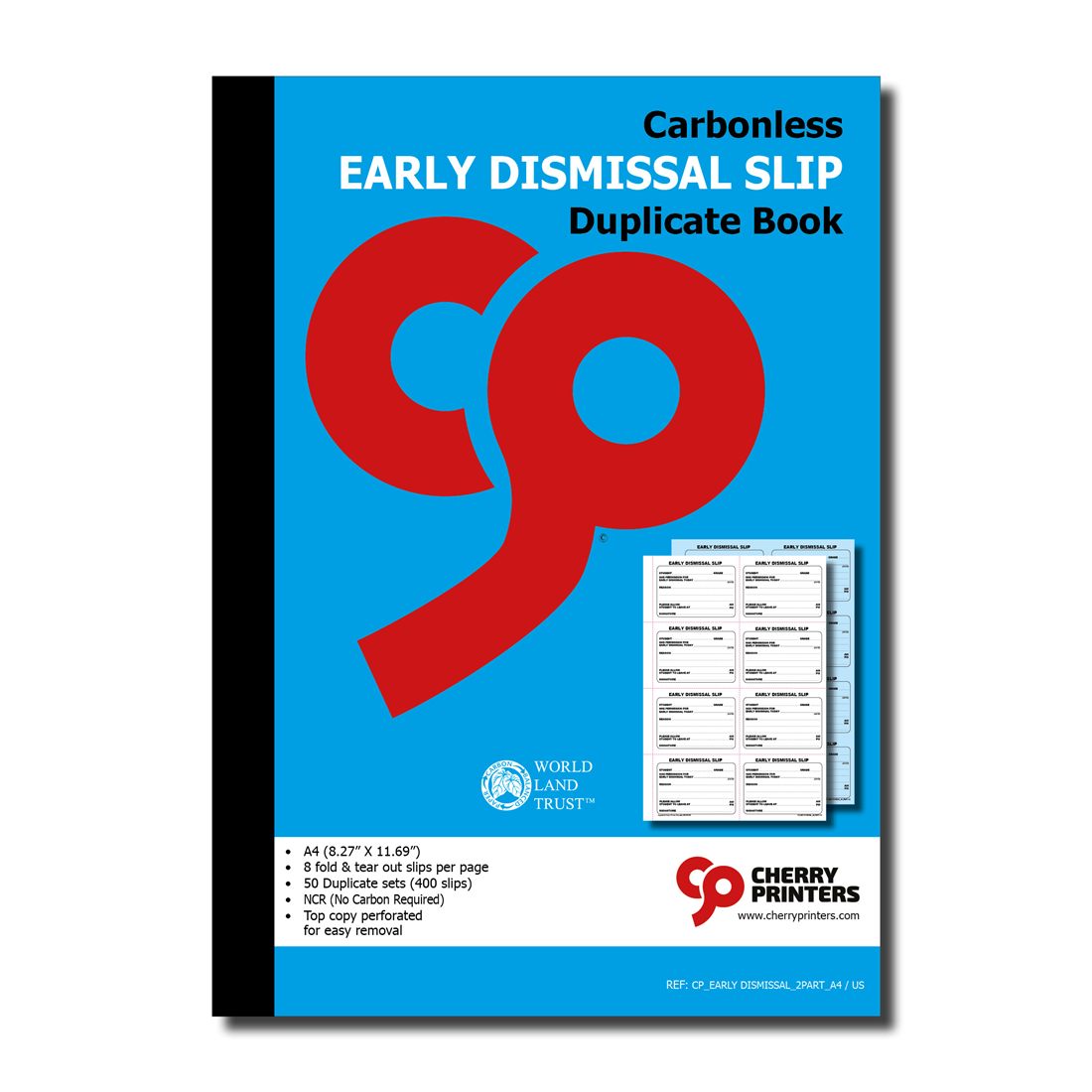 Early dismissal book A4