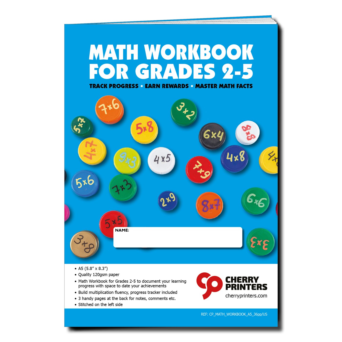 Math work booklet A5